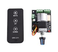 NONDK Placa de Control Remoto de Volumen para Motor, Preamplificador, Potenciómetro Infrarrojo con Función de Silencio de 50K