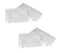 NONDK Placa de Cultivo de Tejidos de 48 Pocillos Compatible con Proliferación Celular y Cultivo Bacteriano (2 PCS), para Equipos de Laboratorio.