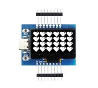 NONDK Placa de Desarrollo -C3 con Pantalla OLED de 1,3 Pulgadas, Módulo IoT WiFi BLE 5.0 y Antena Cerámica