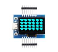 NONDK Placa de Desarrollo -C3 con Pantalla OLED de 1,3 Pulgadas, Módulo IoT WiFi BLE 5.0 y Antena Cerámica