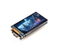 NONDK Placa de Desarrollo de IA ESP32-S3 con Pantalla AMOLED de 1,91 Pulgadas, Sensor de Acelerómetro y Giroscopio de 240 X 536 y Pantalla.