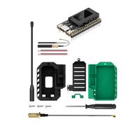 NONDK Placa de Desarrollo Heltec Lora 32 V4 Meshtastic GPS con Energía Solar SX1262 OLED de 0,96 Pulgadas, Red de, WiFi Lora BLE con Estuche