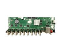 NONDK Placa DVR 16 Canales 1080N Grabador de VíDeo DVR NVR MóDulo Principal Soporte MAX 14T HDD para CáMara de Seguridad de Vigilancia