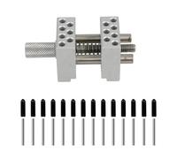 NONDK Plantilla Multiusos para Manualidades DIY, Plantilla de Tornillo de Banco Ajustable para Modelismo y Herramientas de Modelismo de Banco para Pasatiempos