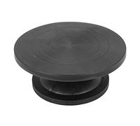 NONDK Plataforma de Modelado de Ruedas de CeráMica de 30 Cm Esculpir Plataforma Giratoria FabricacióN de Modelos de Arcilla Herramientas de CeráMica de Placa Giratoria Redonda Negro