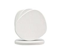 NONDK Posavasos de de Diatomeas 4 Pack Conjunto de Posavasos de Piedra Posavasos para Café de Secado Rápido Blancos