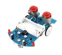NONDK PráCtica de Soldadura Kit de ElectróNica de Aprendizaje Kits de Proyecto de Coche Inteligente Pista de Seguimiento RCar Kit de Bricolaje Kit ElectróNico de Bricolaje