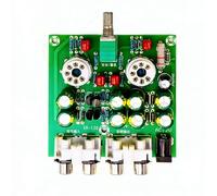 NONDK Preamplificador de Válvulas Audiófilo 6J1, Amplificador de Auriculares, Unidad de Efectos de Búfer de Válvulas para Entusiastas y Aficionados del Audio.