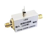 NONDK Preescalador de 100 MHz A 18 GHz, Divisor de Frecuencia 2, Conversión de Señal de Alta Frecuencia A Baja Frecuencia, Amplificador de Radio.