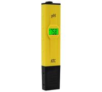 NONDK Probador de Agua Tipo Bolígrafo Digital PH con ATC, Precisión de 0.01 / Retroiluminación/Función de Compensación de Temperatura.