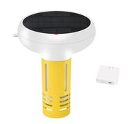 NONDK Probador de Calidad del Agua 7 en 1 Tuya ZigBee USB+Solar PH/ORP/EC/TDS/Temp//Sal para Piscina