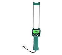 NONDK Probador de Humedad de Heno, Medidor de Humedad de Heno PortáTil, Medidor de Humedad de Grano Digital con Pantalla LCD para Paja de Cereal, Soja
