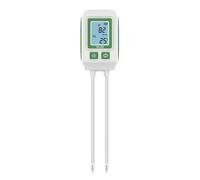 NONDK Probador de Suelo Digital LCD, Sonda Doble, Detector de Nitrógeno, Potasio y Fósforo de Alta Precisión, Portátil para Jardín