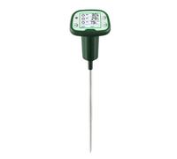 NONDK Probador Digital de Suelo, Medidor de Temperatura de Humedad del Aire y Luz Solar, Pantalla LCD, HigróMetro con RetroiluminacióN para Plantar Flores