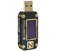 NONDK Probador USB PD Portátil Probador USB PD Voltímetro Digital USB Detector de Voltaje, Corriente y Potencia QC3.0/PD Type-C