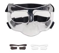 NONDK Protector Deportivo, Protector Nasal para Nariz, Protector para Entrenamiento de Baloncesto, Fútbol y Softbol, Transparente
