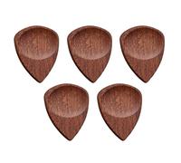 NONDK Púas de Guitarra Ranuradas, Púas de Guitarra de Madera, Púas de Guitarra de Madera para Guitarra Eléctrica, Acústica o Bajo,C