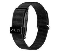 NONDK Pulsera Inteligente Impermeable con Monitor de Actividad Física, Frecuencia Cardíaca, Oxígeno en Sangre y Sueño, Recordatorio de Salud Femenina, Color Negro