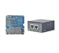NONDK R2S Plus Rockchip RK3328 Mini Enrutador Doble Puerto Gigabit 1GB RAM 32GB EMMC(B)