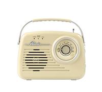 NONDK Radio Bluetooth Multifuncional Vintage de Diseño Retro con Conectividad USB, Bluetooth, SD, FM y AUX, Ideal para el Hogar y la Oficina A