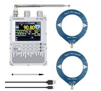 NONDK Radio TEF6686 DP-666 de Banda FM/LW/MW/SW de Corta, Alta Sensibilidad, ESP32 RDS, Pantalla Táctil IPS de 2,8 Pulgadas.