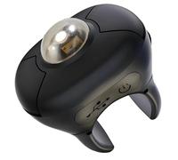 NONDK Ratón con Anillo de Seguimiento de 2,4 G y Bluetooth, Control Remoto Inalámbrico para Vídeos Cortos, Presentaciones y Pantallas de Vehículos A