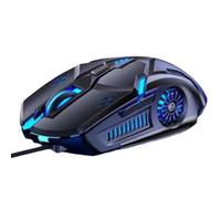 NONDK Ratón con Cable G5 Silencioso de Seis Teclas, Luminoso, para Juegos de Deportes Electrónicos, Maquinaria y Accesorios de Computadora.