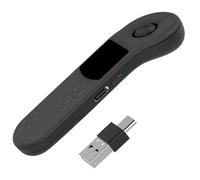 NONDK Ratón Inalámbrico Bluetooth 2.4G D13 Pro Air Mouse, Puntero PPT con Panel Táctil, Control Remoto para Tableta, PowerPoint y Cámara