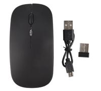 NONDK RatóN InaláMbrico Bluetooth 5.1 Recargable LED RatóN Silencioso USB ÓPtico ErgonóMico de Juego 2.4G InaláMbrico RetroiluminacióN