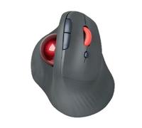NONDK Ratón Trackball Inalámbrico Vertical Recargable Ratón de Bola Rodante Ergonómico Silencioso Ratón para Juegos