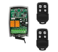 NONDK Receptor de Control Remoto para Puerta de Garaje Tuya WIFI 433,92 Mhz 2 Canales 85-250 V Compatible con para Control de Voz con Aplicación