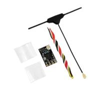 NONDK Receptor ELRS de 2,4 GHz Receptor Nano ExpressLRS con Antena Tipo T Compatible con Actualización WiFi para FPV RC Drone