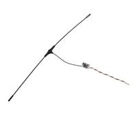 NONDK Receptor ExpressLRS de 433 MHz, 100 MW, +SX1276+TCXO con Antena Tipo T para Dron de Carreras RC