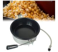 NONDK Recipiente de Repuesto para Máquina de Palomitas de Maíz de Aire Caliente, Recipiente Antiadherente con Elemento Calefactor Anular (3 Orificios de 15 Mm)