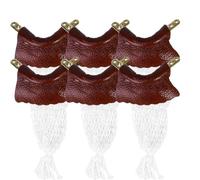 NONDK Redes de Bolsillo de Billar Reemplazo de Red de Bolsillo de Mesa de Billar Bolsillos de para Mesa de Billar Juego de 6