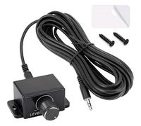NONDK Reemplazo de Perilla de Graves para Control Remoto de Amplificador, para Amplificadores de la Serie RP/RP-M,Kit Universal de Control de Perilla de Graves con Puerto Jack de 3,5 mm