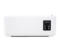 NONDK Refrigeración y Calefacción Calentador de Doble Propósito Calentador Eléctrico Doméstico Montado en la Pared Aire Acondicionado Pequeño Enchufe de la UE