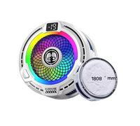 NONDK Refrigerador Portátil FS18 AI de 30 W con Clip Magnético Trasero, Radiador de Refrigeración Líquida, Pantalla Digital e Iluminación RGB para Juegos ()