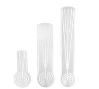 NONDK Regla de Mandala con Agujeros, Herramienta para Crear Círculos con Puntos de Mandala, Compás, Transportador y Regla de Puntos Recta.