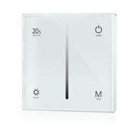 NONDK Regulador de Intensidad de CA, Panel Táctil de Vidrio de Alta Resistencia y Ultrasensible, Modo de Atenuación de 86 W para Lámparas LED Regulables de CA de 110 V A 230 V. A