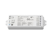 NONDK Regulador de Intensidad LED Inteligente TUYA WifI WT1, 2 Canales, 12 V, 24 V, 36 V, CCT, Kit de Controlador de Atenuación de Tira LED, Control Remoto de 2,4 GHz.