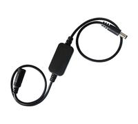 NONDK Reinicio Automático 24 Horas Herramienta Reinicio del Temporizador Enrutamiento del Enrutador Temporización Alimentación CC Módem Fibra Enrutador Administrador Energía CC Negro