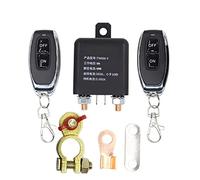 NONDK Relé de Interruptor de BateríA Universal de 12 V 120 una Control Remoto InaláMbrico Integrado DesconexióN Interruptores Maestros Aisladores de Corte