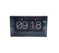 NONDK Reloj Giratorio de Maximalismo Pintoresco: Reloj de Escritorio Giratorio Automático Colorido para Sala de Estar, Decoración para el Hogar, Elegante Mueble de TV.