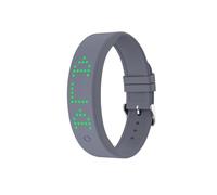 NONDK Reloj Recordatorio de Alarma Vibrante hasta 8 Alarmas Personales Recordatorios de Mensajes por Día Gris