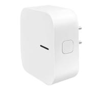 NONDK Repetidor de Señal Tuya ZigBee 3.0, Amplificador de Señal Zigbee Gateway para Dispositivos Domésticos Inteligentes, Automatización Inteligente, Enchufe de la UE.