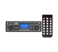 NONDK Reproductor de Audio Digital Portátil Tpm119A Tpm119B DC12V-18V, Placa Decodificadora de MP3, USB/SD/Auxiliar/Óptico/Bluetooth B
