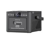 NONDK Reproductor de CD y Casete Combinado con Radio FM Estéreo. Máquina de Música Retro. de Audio para el Hogar y el Aula A