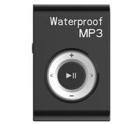 NONDK Reproductor de Música MP3 Deportivo Resistente Al Agua IPX8, con Miniclip para Buceo, Surf, Natación y Radio FM. Auriculares Resistentes Al Agua A