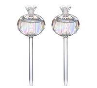 NONDK Riego Automático de Plantas de Vidrio, Forma de Bulbos, Planta, Gotero de Agua, Dispositivo para Plantas de Interior, de Riego por